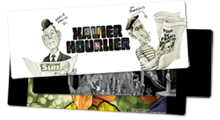 XavierHourlier.com: Website design and development